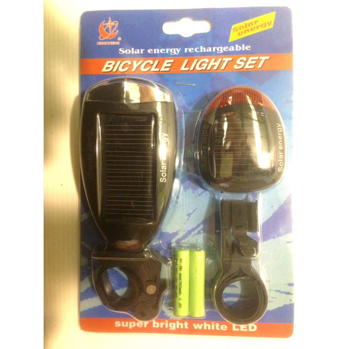 Kit Solar Iluminación LED para Bicicleta Fotona
