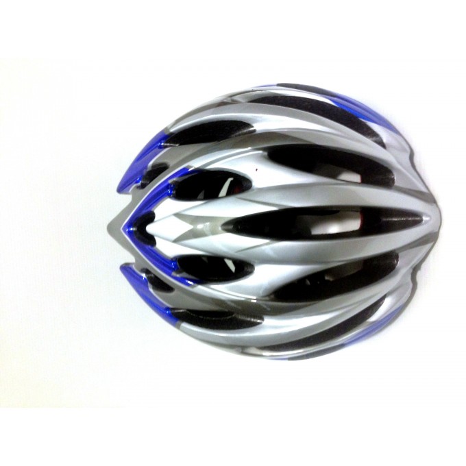 Casco para Bicicleta Fotona Azul y Gris