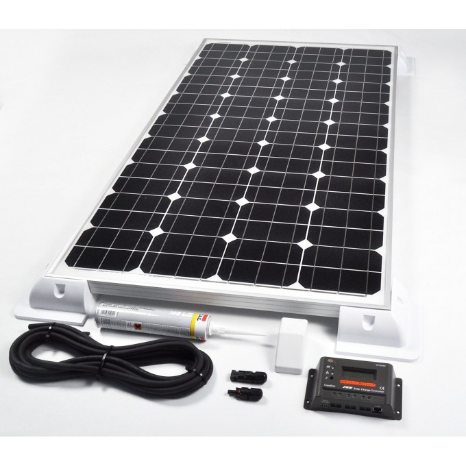 Kit Solar Autocaravana 80W  Avanzado