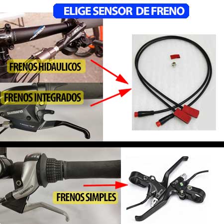 kit electrico sensor de freno